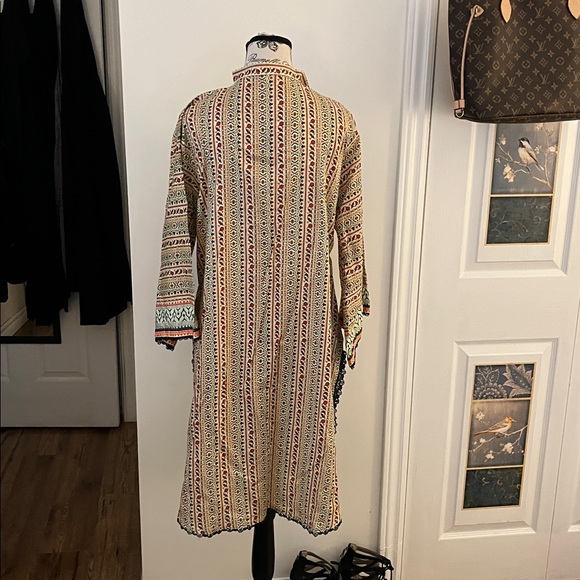 Source Unknown Multicolor Patterned Tunic - Picture 3 of 13